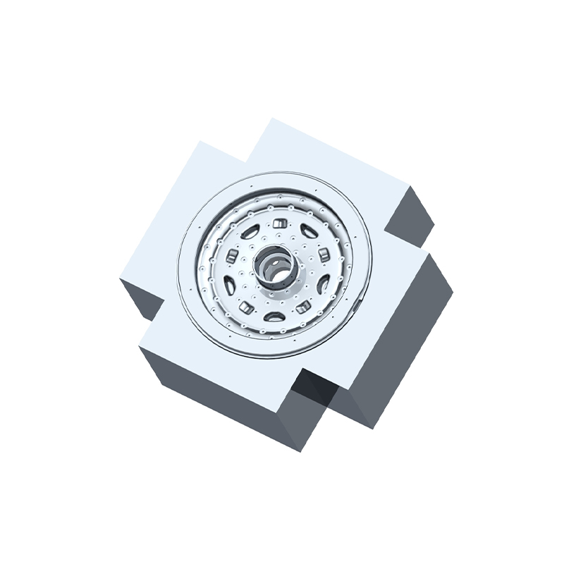 Luftgekühlte Niederdruckform für Radnaben