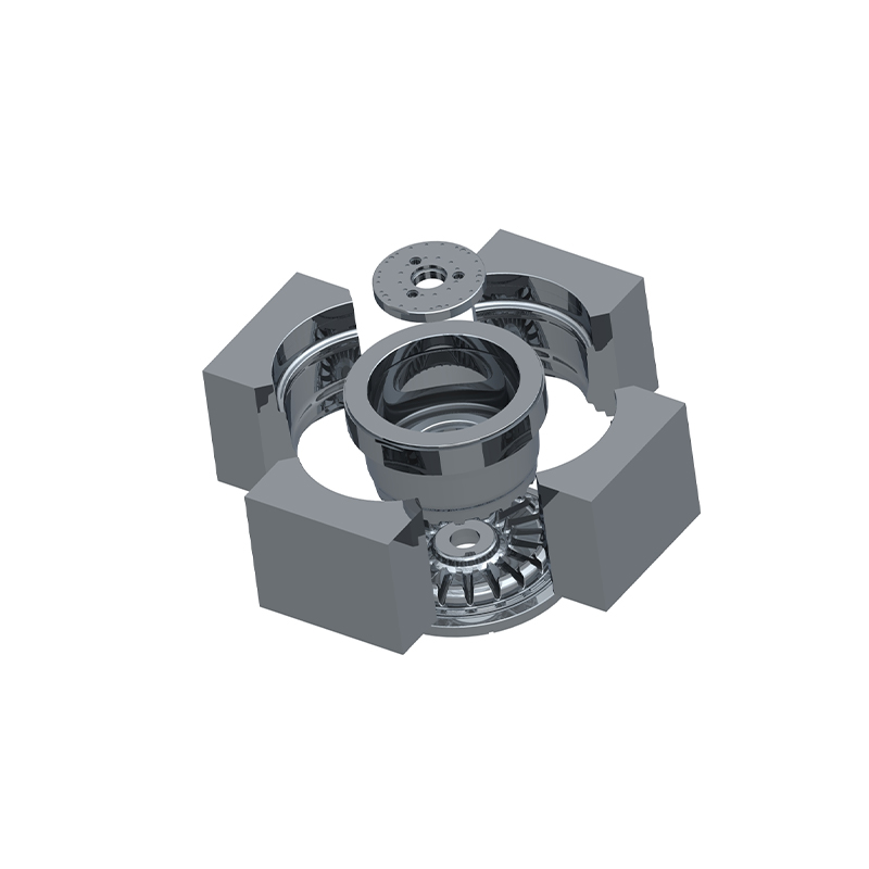 Luftgekühlte Niederdruckform für Radnaben